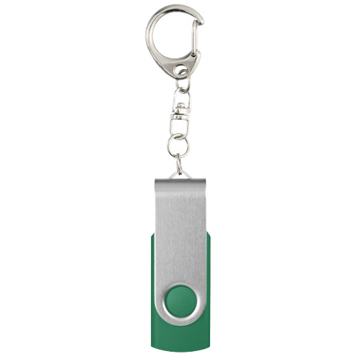 Rotate pendrive wyposażony w interfejs USB 3.0 z łańcuchem do kluczy Zielony 1Z50761K (3)
