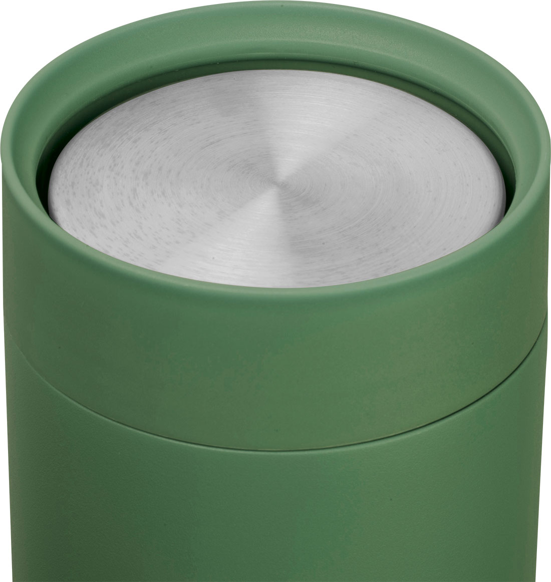 Kubek termiczny stalowy z recyklingu LE PORT MoLu 360 ml Oliwkowy 535319 (7)