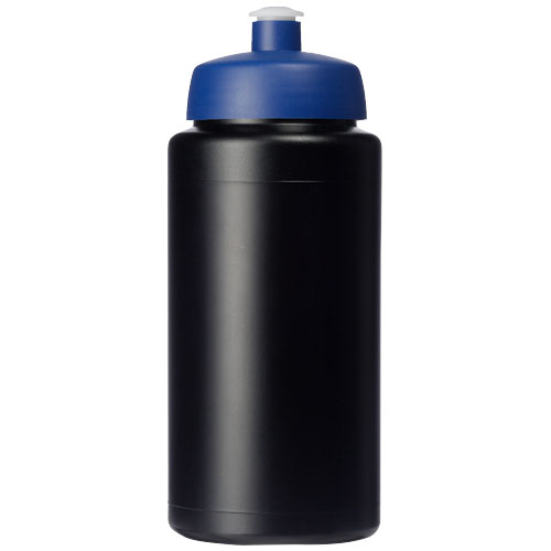 Bidon Baseline® Plus o pojemności 500 ml ze sportowym wieczkiem i uchwytem Czarny-Niebieski 21068713 (2)