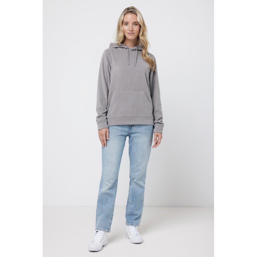 Bluza z kapturem z mikropolaru Iqoniq Trivor, RPET Szary T9403.027.XS (14)