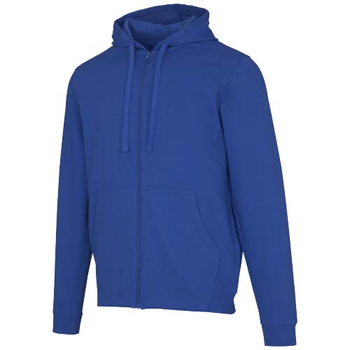 Jasper bluza unisex z kapturem z materiału organicznego pochodzącego z recyklingu z certyfikatem OCS, o gramaturze 280 g/m² Niebieski 3966652A 