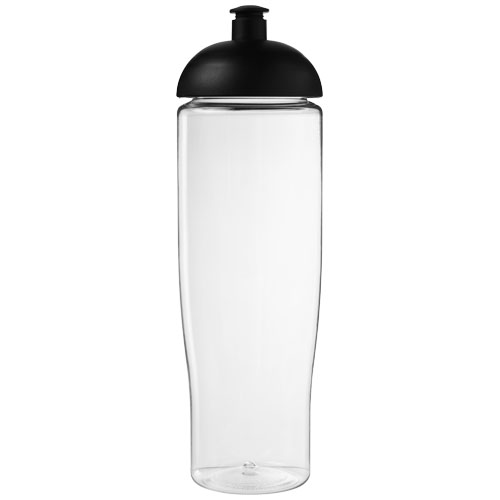 Bidon H2O Tempo® o pojemności 700 ml z wypukłym wieczkiem Przezroczysty-Czarny 21004200 (2)