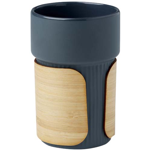 Fika kubek 340 ml z bambusową osłoną Szaroniebieski 10080950 