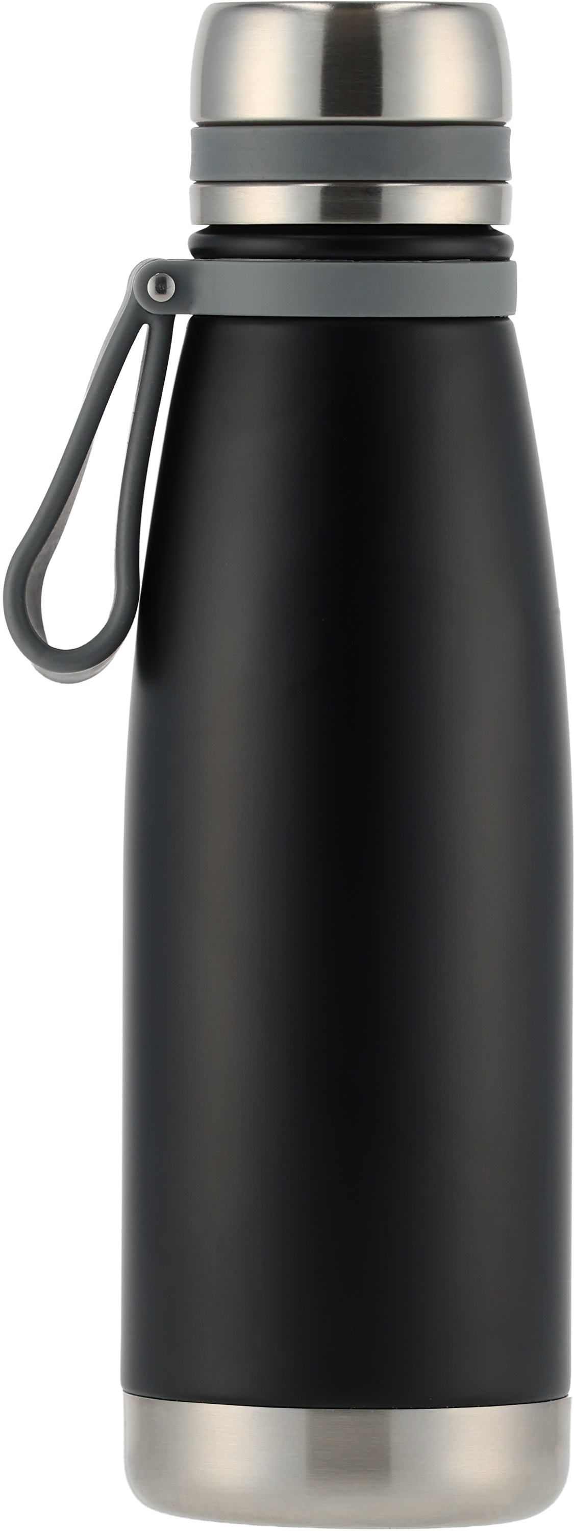 Butelka termiczna stalowa Pierre Cardin 650 ml Czarny B9000501IP303 