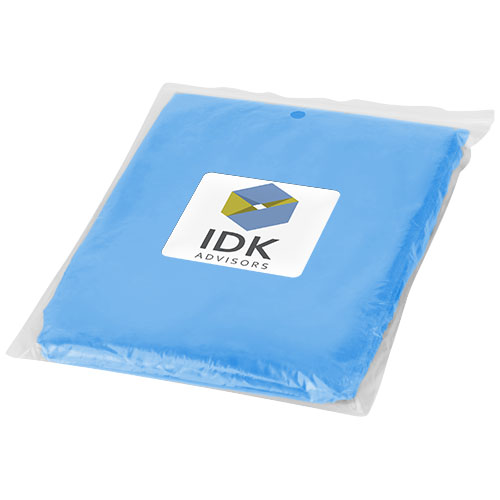 Poncho przeciwdeszczowe Ziva Królewski niebieski 10042901 (1)