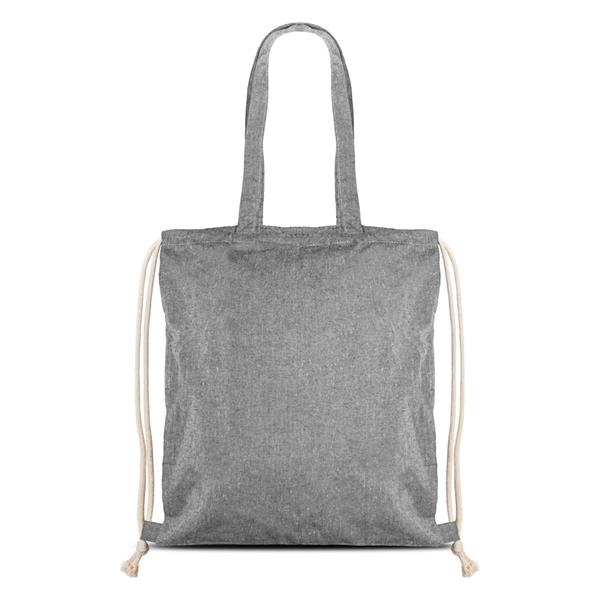 Gadżet reklamowy - Plecak z recyklingowej bawełny 140 g / RecyPack