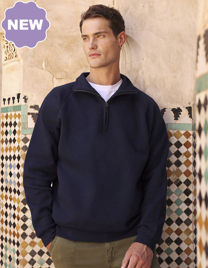 Bluza Klasyczna Bawełniana z Zamkiem Desert Sand F383-993932 (1)