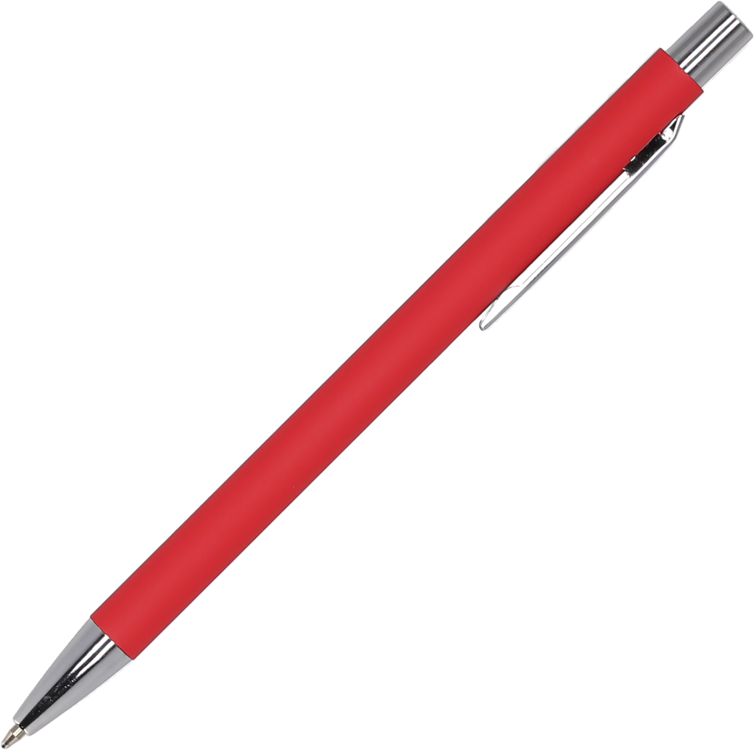 Długopis metalowy soft touch GIORGIO Czerwony 1368005 (2)