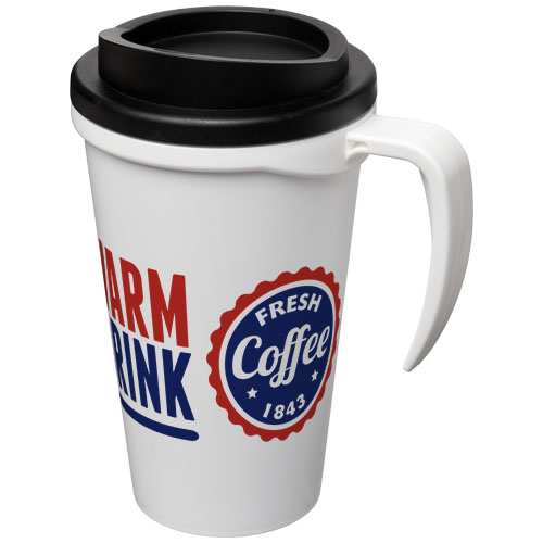 Kubek termiczny z serii Americano® Grande o pojemności 350 ml Biały-Czarny 21000401 (1)