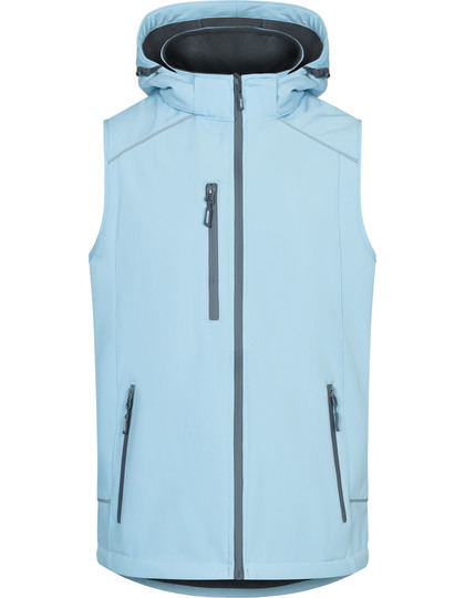 Kamizelka Męska Softshell Wodoodporna Heather Grey E7840-495391 (1)