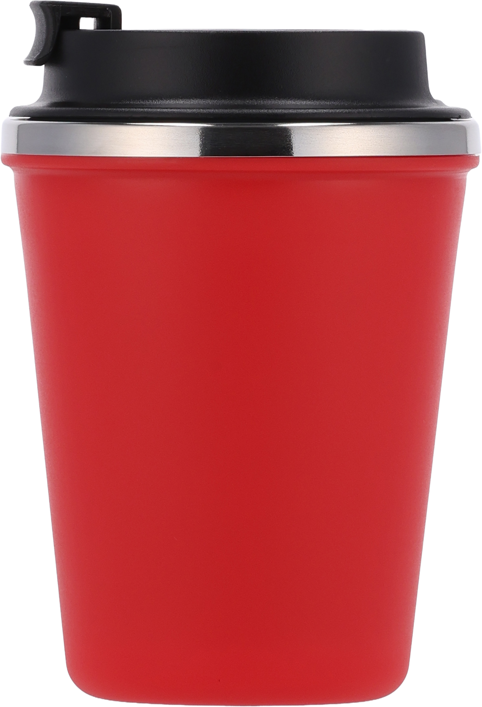Kubek termiczny 350 ml z powłoką z recyklingu METODY Czerwony 8496205 