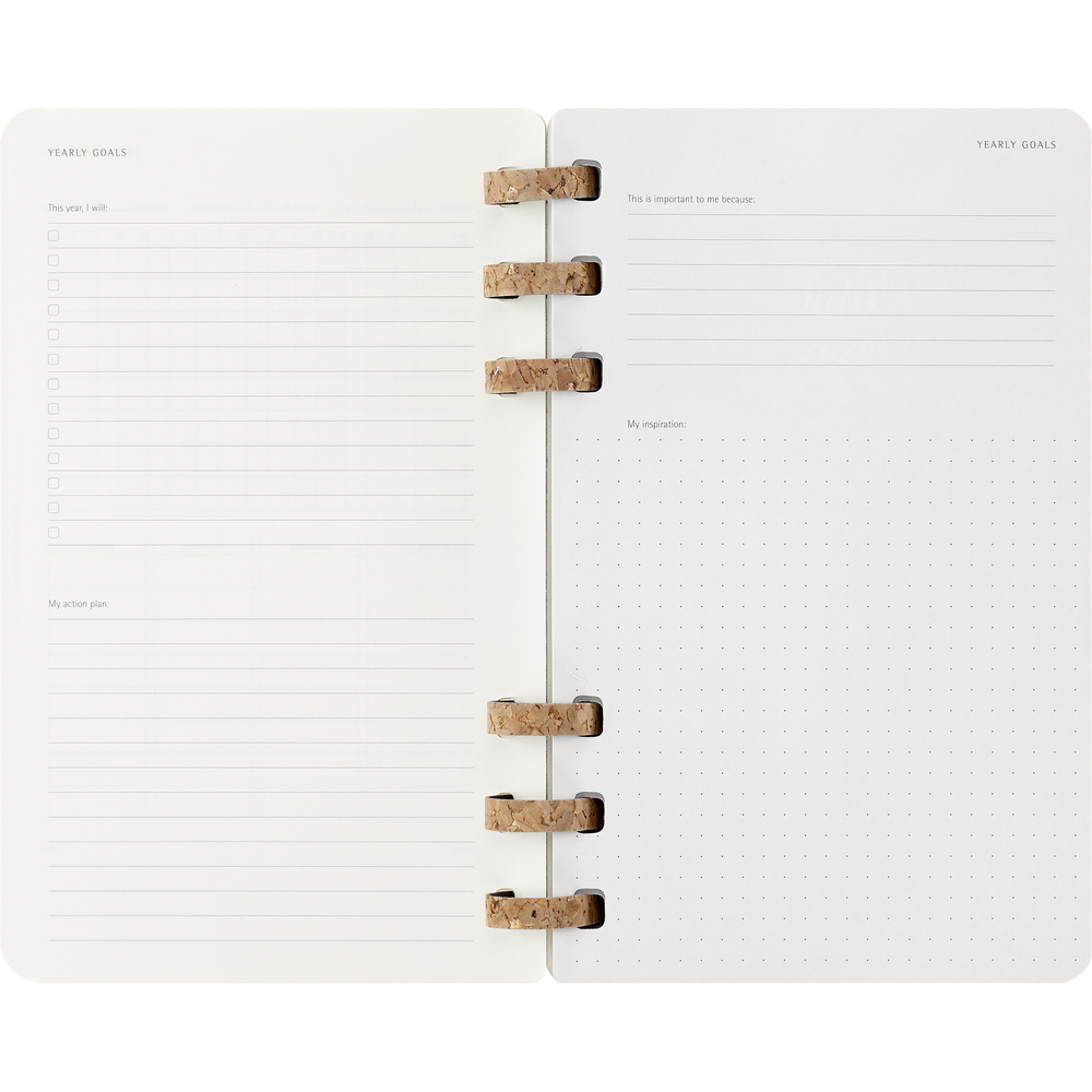 Spiralny kalendarz MOLESKINE Czarny VM790-03/2026 (9)