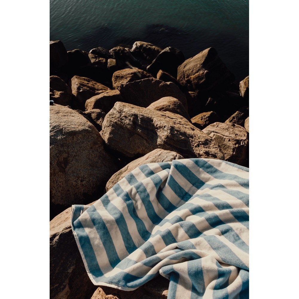 Ręcznik plażowy VINGA Lagoa Light blue, white VG677-23 (2)
