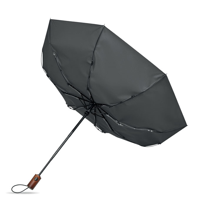 21" parasol automatyczny z drewnia Kamienny Szary MO3219-15 (2)
