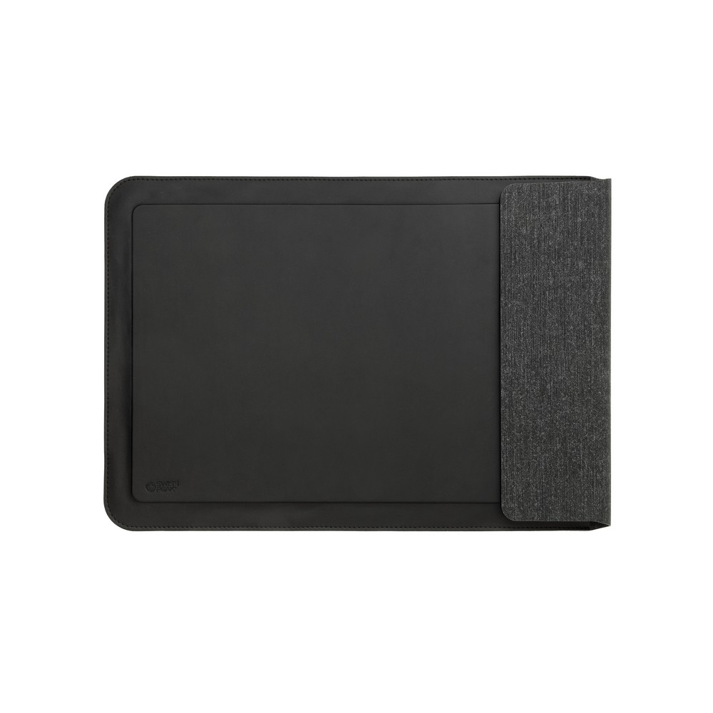 Pokrowiec na laptopa 15,6", magnetyczna ładowarka bezprzewodowa 15W Swiss Peak Czarny P309.0701 (2)