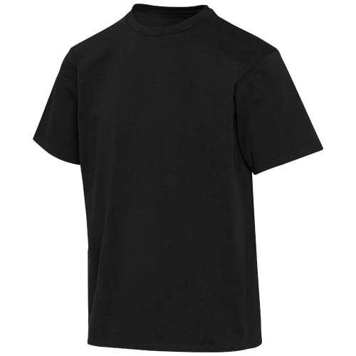 Lucas 280 g/m2 koszulka oversize unisex z bawełny organicznej z certyfikatem OCS  Czarny 3956290A 