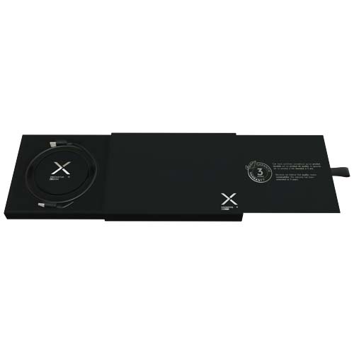 SCX.design W37 wyjątkowo smukła bezprzewodowa ładowarka indukcyjna o mocy 15 W wykonana z aluminium pochodzącego z recyklingu Czarny 1PX20490 (1)