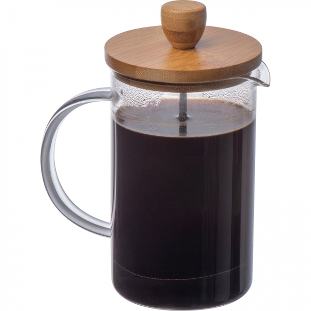 Dzbanek zaparzacz do kawy 600 ml NATHAN Przeźroczysty 8264066 (1)