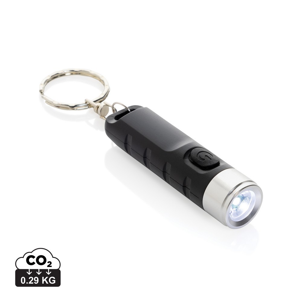 Brelok do kluczy Globix, latarka Czarny P514.0201 (3)