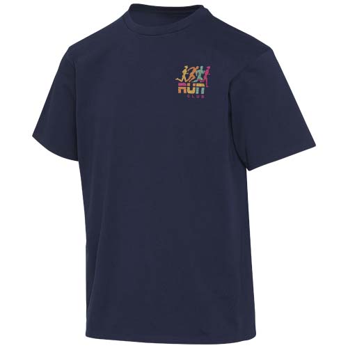 Lucas 280 g/m2 koszulka oversize unisex z bawełny organicznej z certyfikatem OCS  Granatowy 3956255A (1)