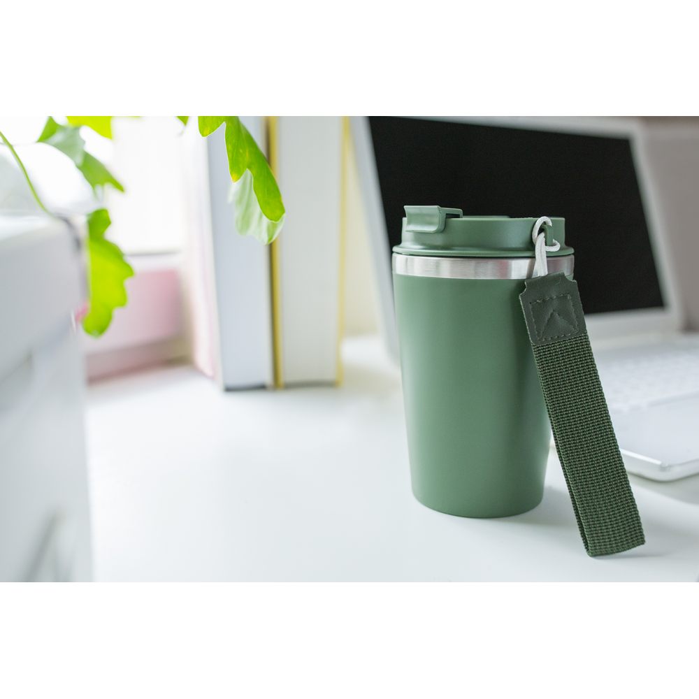 Kubek termiczny 350 ml | Nairod Biały VA057-02 (12)