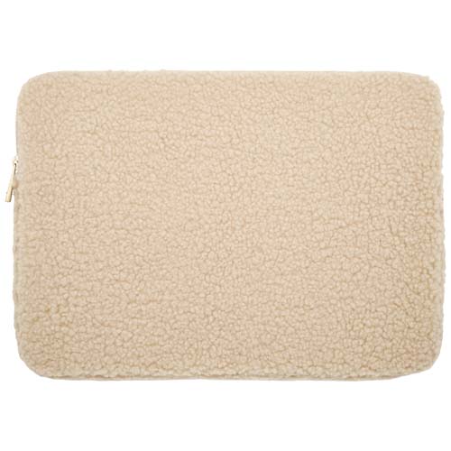 Bear 13-calowe etui sherpa na laptopa z recyklingu z certyfikatem GRS, o pojemności 2 l Naturalny 12077506 (2)