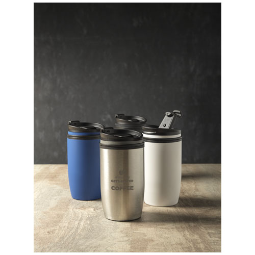 Kubek z miedzianą izolacją próżniową Lagom 380 ml Błyszczący czarny 10054800 (7)