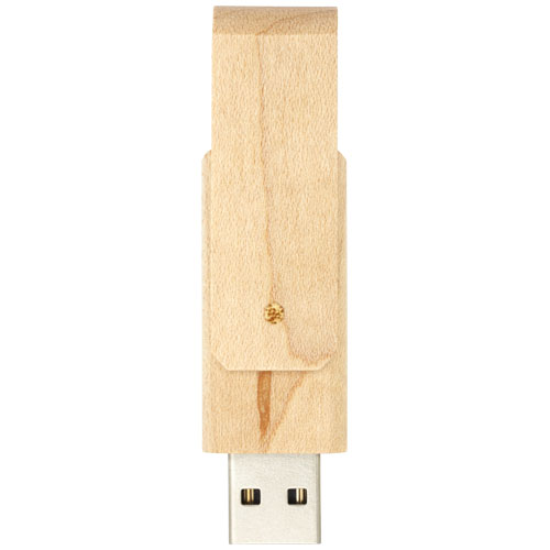 Drewniana pamięć USB Rotate Jasny brązowy 1Z48771H (2)
