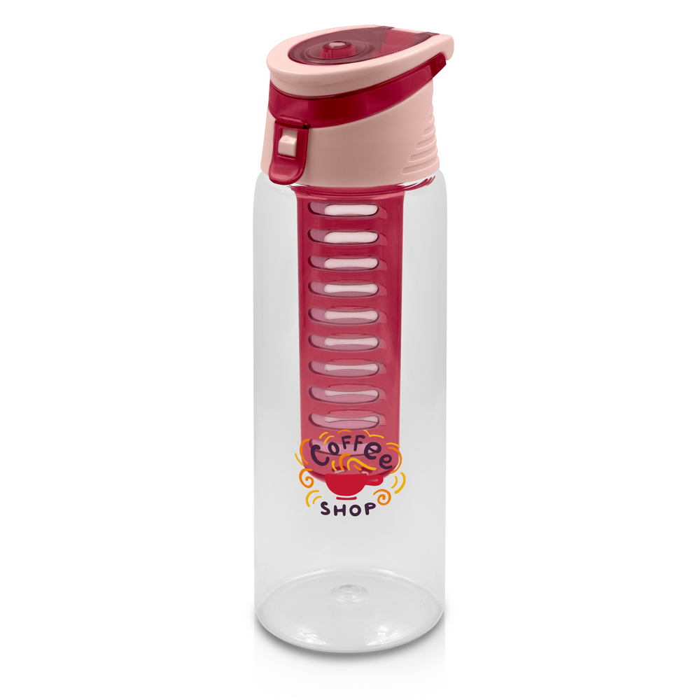 Butelka sportowa z Tritanu 700 ml Air Gifts | Lizzie Różowy V1388-21 