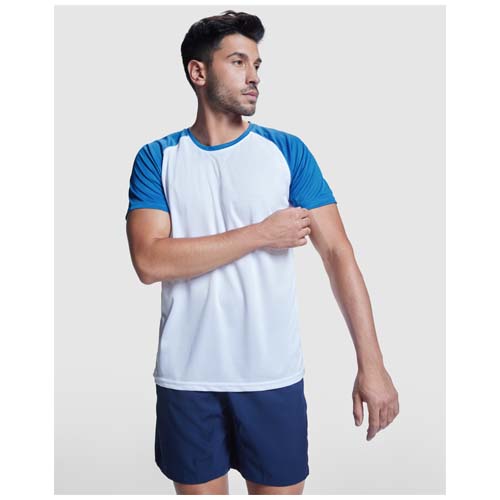 Indianapolis sportowa koszulka unisex z krótkim rękawem Fluor Green R66509J1 (3)