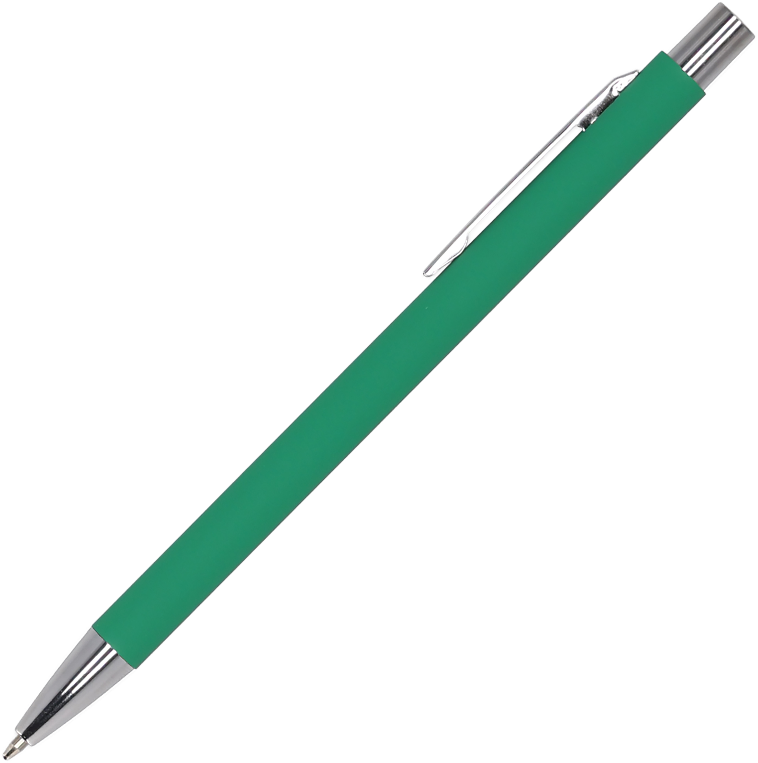 Długopis metalowy soft touch GIORGIO Zielony 1368009 (1)