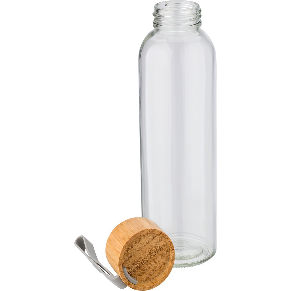 Szklana butelka 600 ml Brązowy V4867-16 