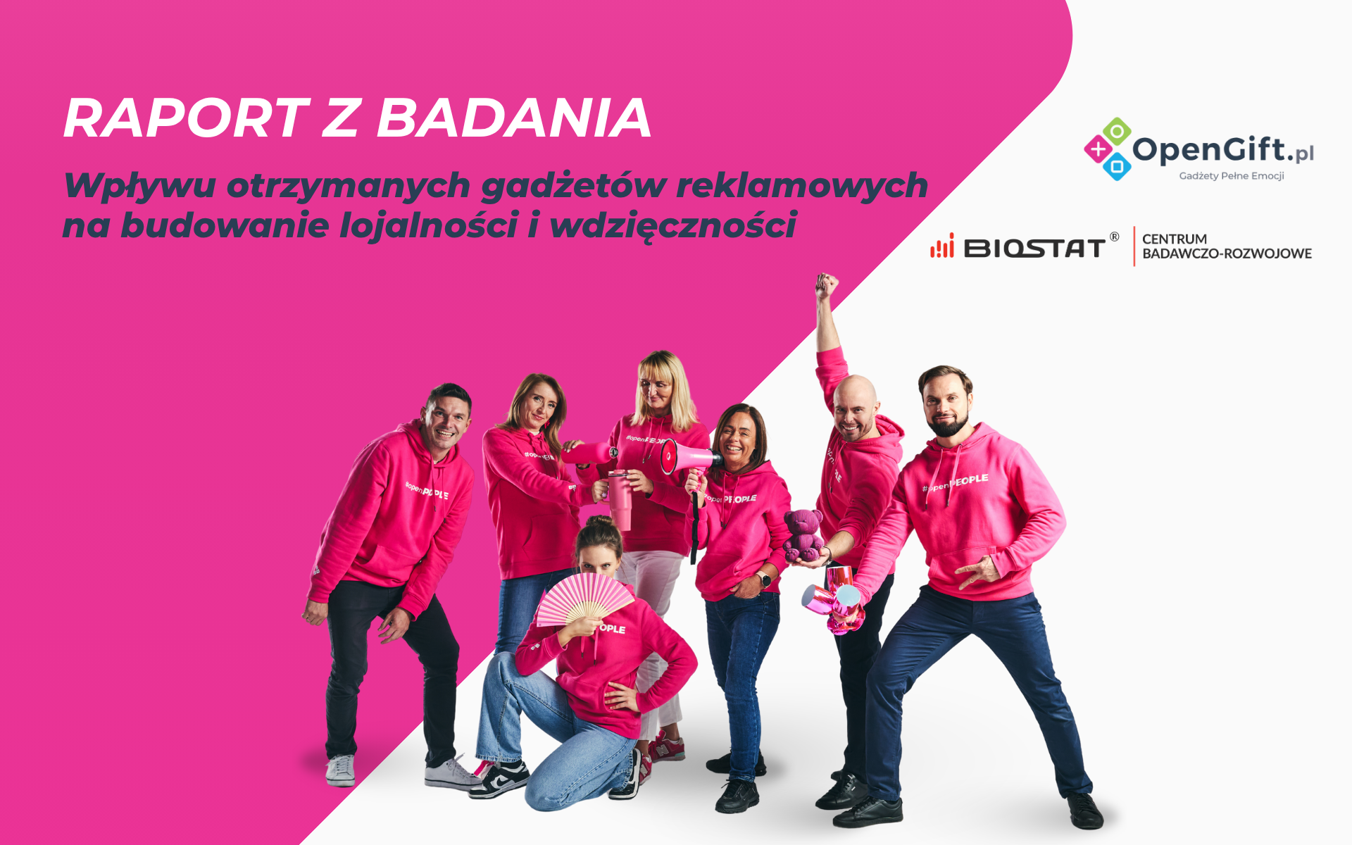 Jak gadżety reklamowe budują lojalność i wizerunek marki? Kluczowe wnioski z Raportu OpenGift.pl i BIOSTAT®