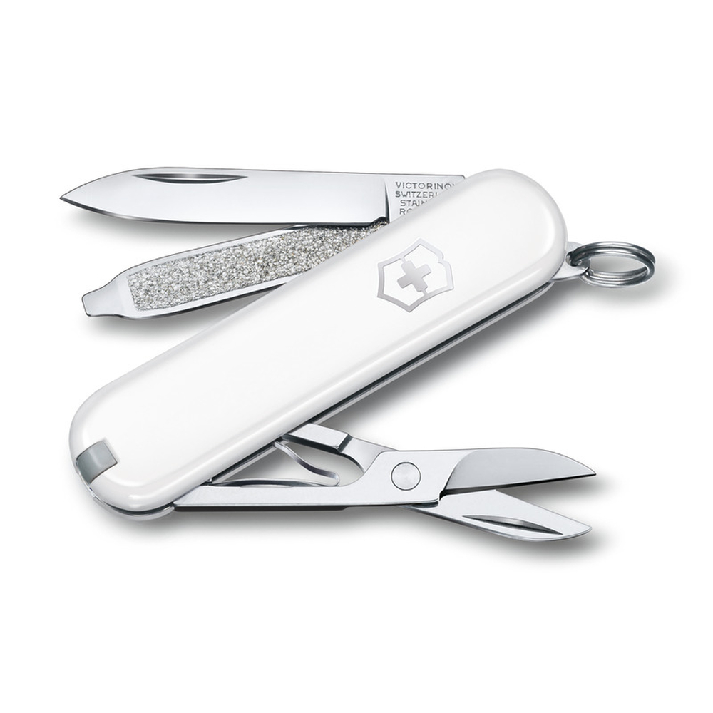 Scyzoryk Classic SD transparentny Victorinox Biały 06223706 