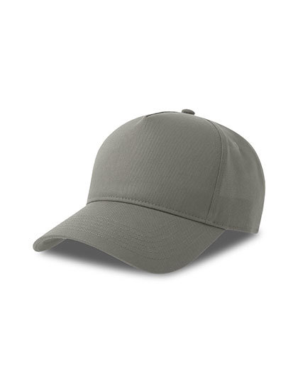 Czapka Z Daszkiem Bawełna Recykling Twill Grey AT540-987781 