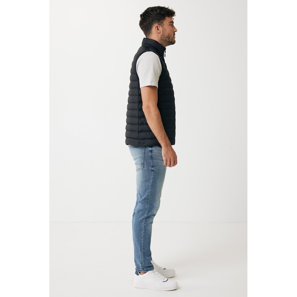 Męski bezrękawnik Iqoniq Meru, poliester z recyklingu Czarny T1702.001.4XL (5)