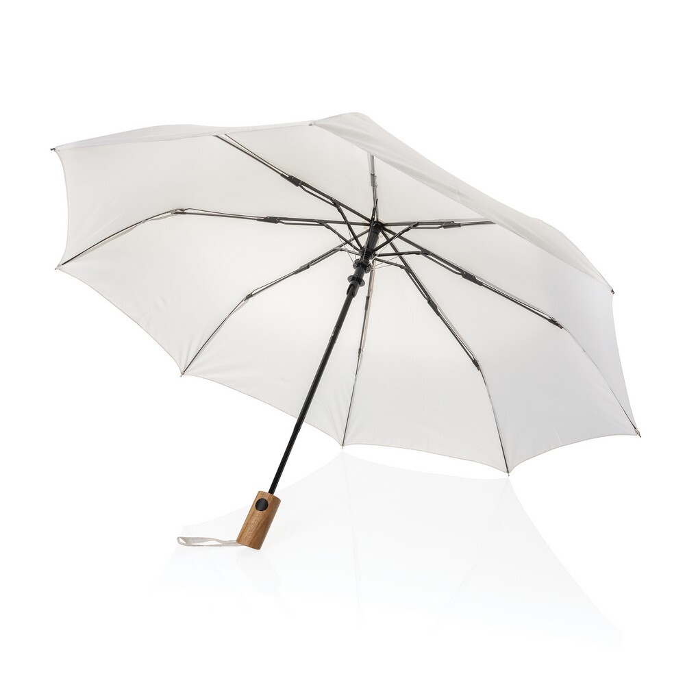 Gadżet reklamowy - Mały parasol automatyczny 21" Kaycey AWARE™ RPET