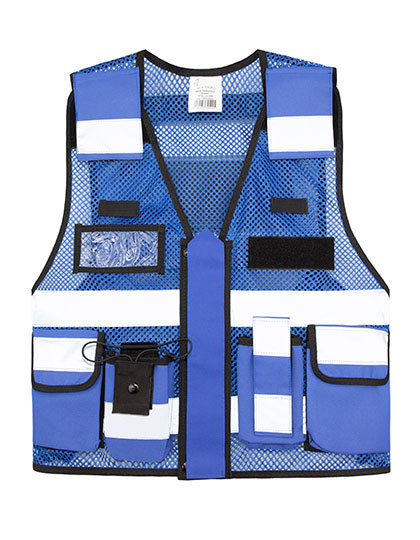 Kamizelka Taktyczna Siatkowa Odblaskowa Royal Blue KX145-806725 