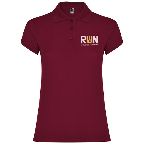 Star koszulka damska polo z krótkim rękawem Garnet R66342P5 (1)