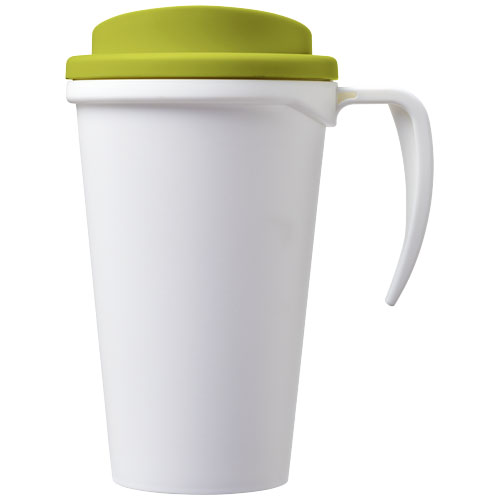 Kubek termiczny z serii Americano® Grande o pojemności 350 ml Biały-Limonkowy 21000404 (3)