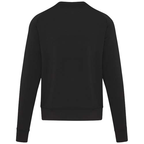 Yukon sweter sportowy typu unisex z dzianiny interlock z okrągłym dekoltem Czarny 38238909 (3)