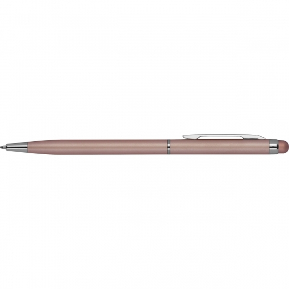Długopis metalowy touch pen CATANIA Różowe złoto 297495 (2)