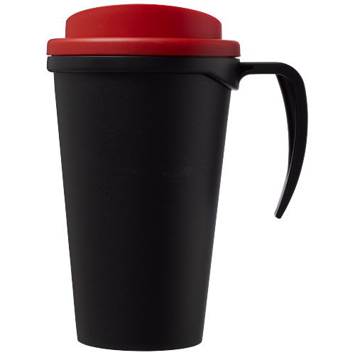 Kubek termiczny z serii Americano® Grande o pojemności 350 ml Czarny-Czerwony 21000415 (3)