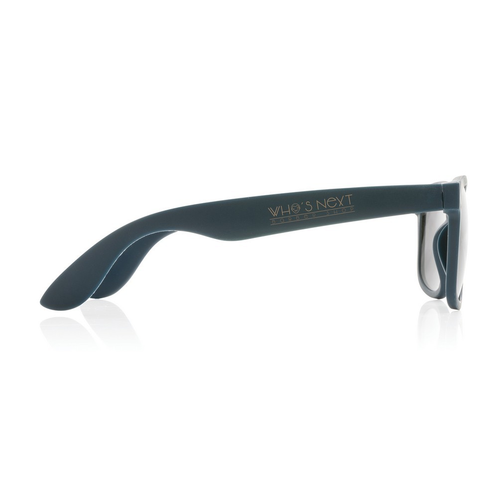 Okulary przeciwsłoneczne, PP z recyklingu Niebieski P453.890 (3)