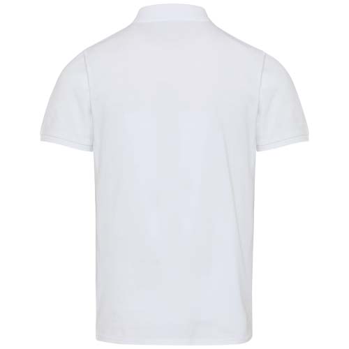 Beryl naturalna koszulka polo z recyklingu z krótkim rękawem, unisex, o gramaturze 220 g/m² Biały 39558010 (3)
