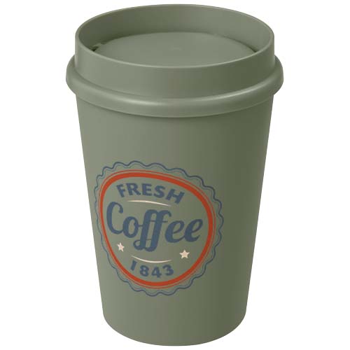 Americano® Switch kubek o pojemności 300 ml z pokrywką 360° Melanż zielony 21027662 (1)