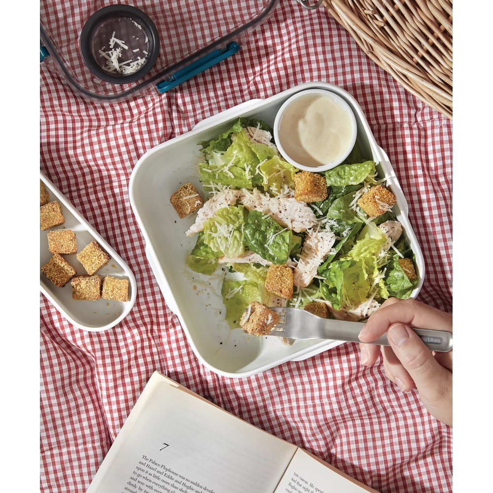 Lunchbox, pudełko śniadaniowe Black+Blum Zielony P439.0233 (14)