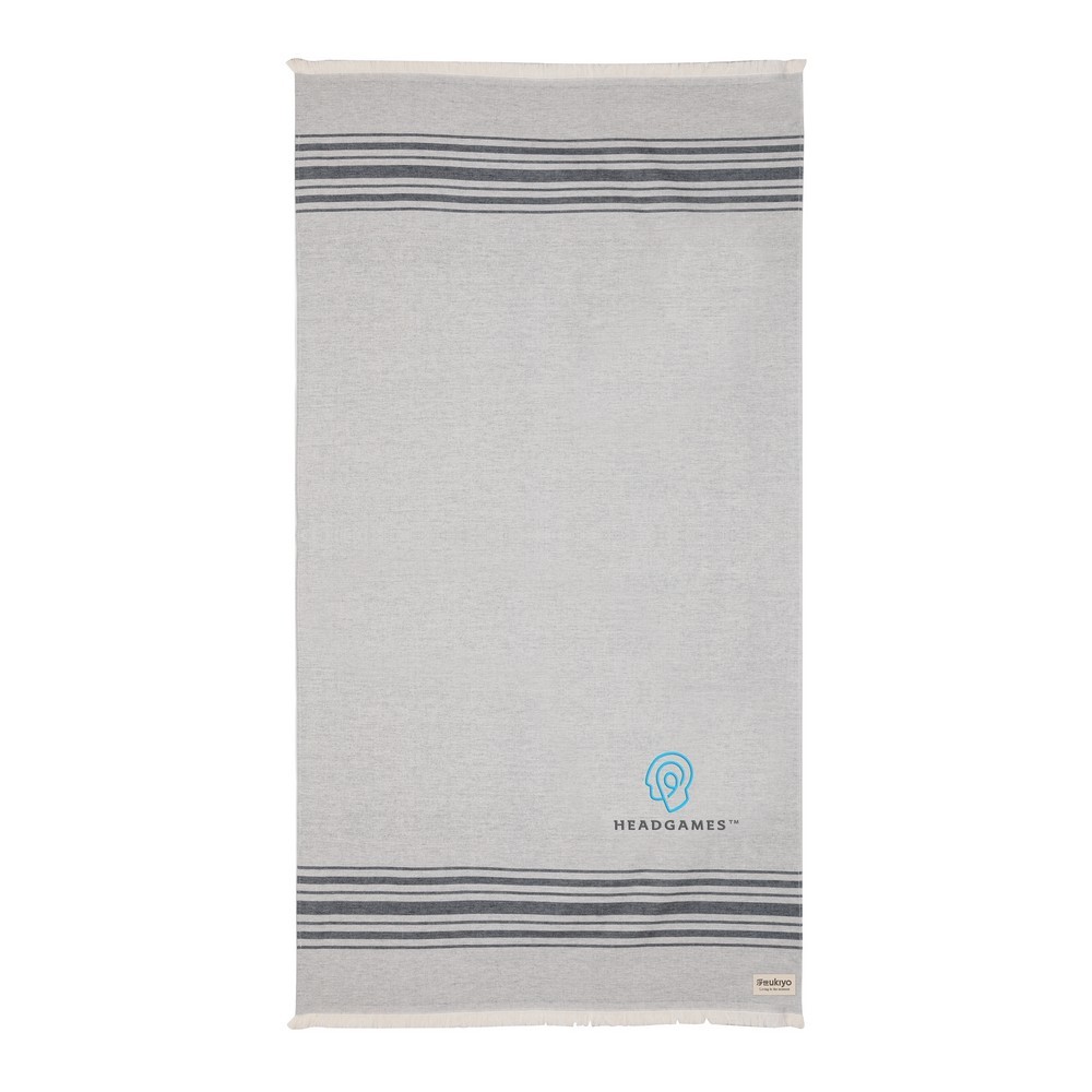 Ręcznik Hammam Ukiyo Yumiko AWARE™ Czarny P453.791 (3)