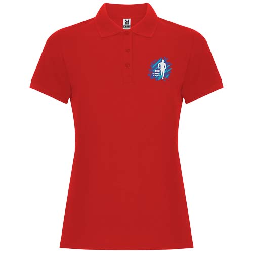 Pegaso Premium koszulka damska polo z krótkim rękawem Czerwony R66444I5 (1)