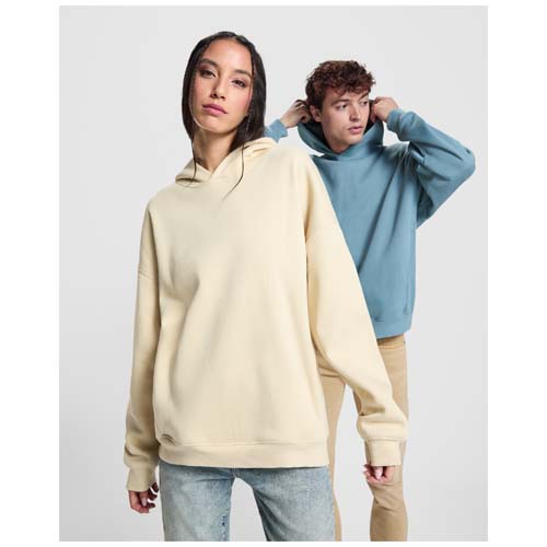 Bluza z kapturem Otto, styl oversize, unisex Burzowy niebieski R67028V0 (6)